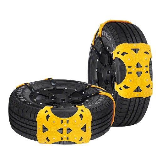 Противоплъзгащи устройства за сняг, широки, с метални вложки, комплект 6 бр