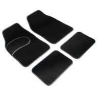 Стелки мокет с цветен кант, комплект 4 части