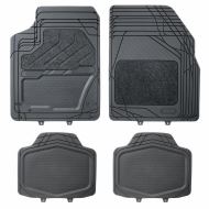 Черен PVC – черен мокет, съвместим с Citroen, 4 бр/к-т