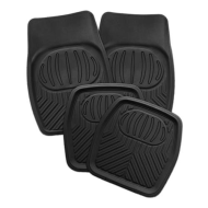 Стелки За Автомобил с бордюра RoGroup, черно, 4 броя