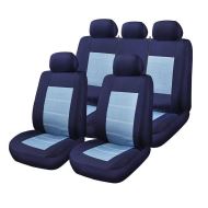 Комплект калъфи за седалки Peugeot 5008 - RoGroup Blue Jeans 9 части